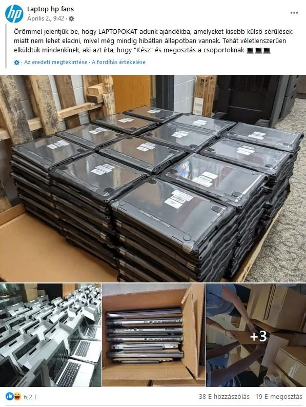 Laptop hp fans